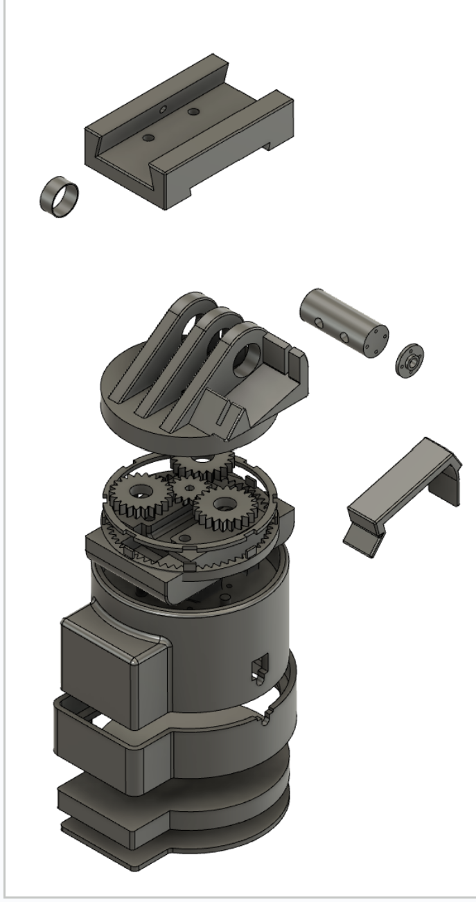 Teliscope exploded view